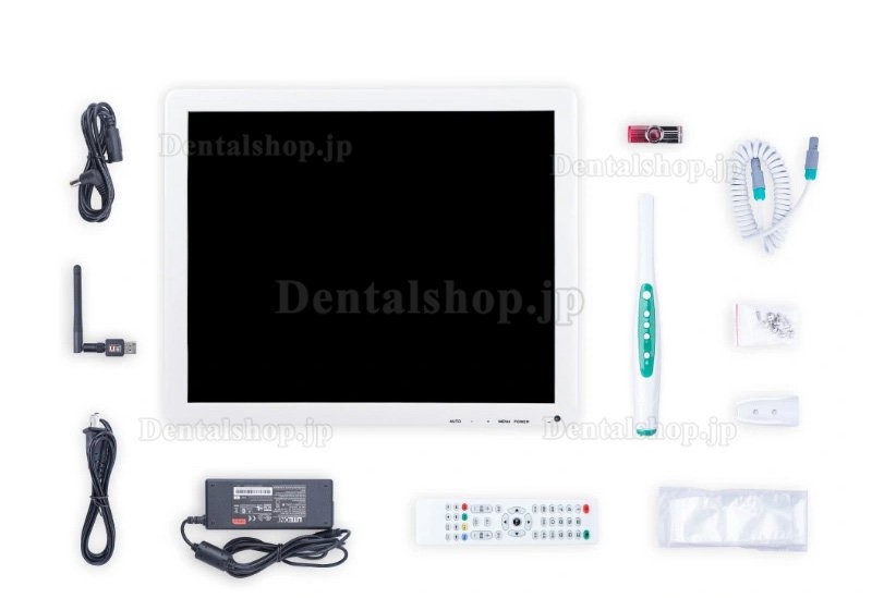 DALAUDE DA-200 17インチモニター歯科口腔内カメラ Uディスク+WiFi 8メガピクセル付き
